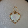 LARSON OPAL HEART NECKLACE