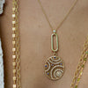 HARTLEE FOUR BOX  CHAIN NECKLACE