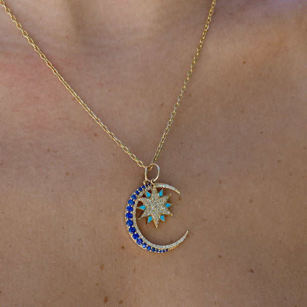 DANI  OVER THE MOON PENDANT