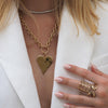TALLIE  HEART PENDANT NECKLACE