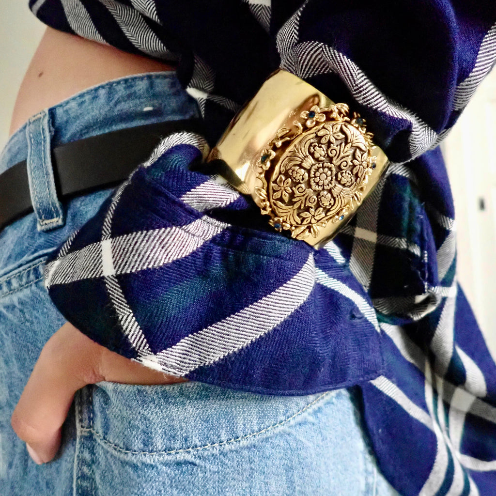 FELIX FILAGREE CUFF  BRACELET
