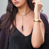 TAYLOR HORN DROP NECKLACE