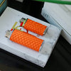 HAUS OF TOPPER - LIGHTER COVER IN TANGERINE ORANGE