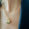 ALEX PUFFED HEART NECKLACE