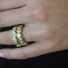 KAYA BEZEL  HEART RING