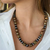 COLEY MIXED MEDIA  BEADED NECKLACE