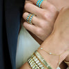 BO CHEVRON PAVE STRETCH  BRACELET