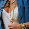 DILLON SMOKY TOPAZ BEADED NECKLACES