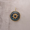 ZOE JANE LABRADORITE DISC NECKLACE