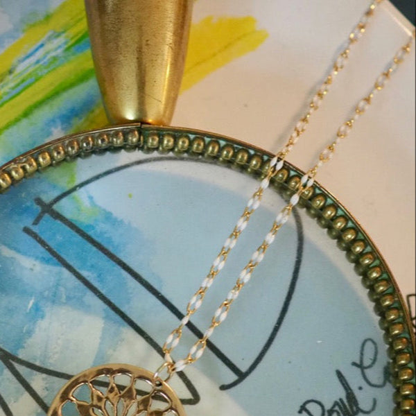 IVALIE  ENAMEL CHAIN