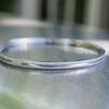 JILLIAN- DIAMOND  EDGE BANGLE BRACELET