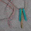 JANEY NEEDLE NECKLACE