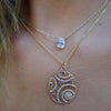 JORDANA PEAR SHAPE NECKLACE