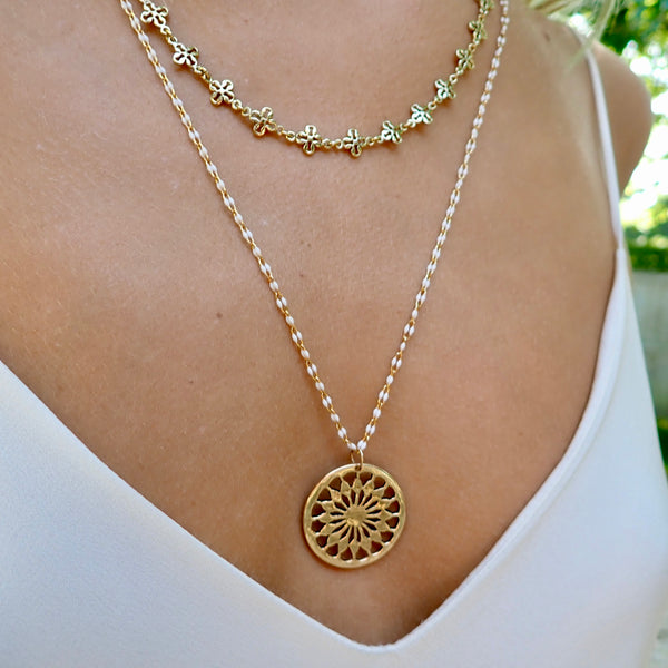 MATTIE X LINK NECKLACE