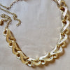 NADDIE SWIRL  LINK CHAIN NECKLACE