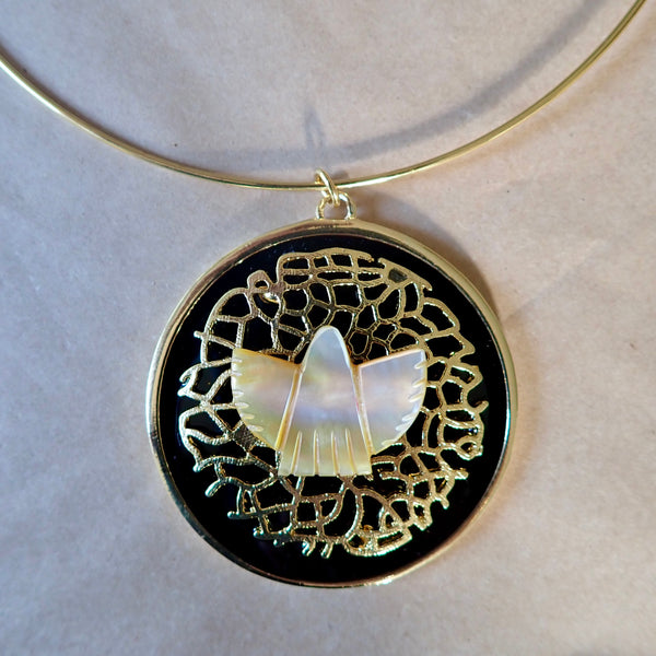 MARLA EAGLE STATEMENT NECKLACE