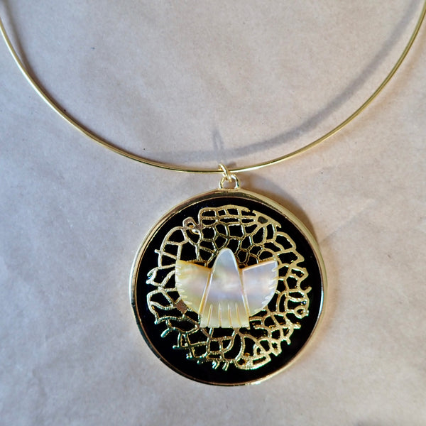 MARLA EAGLE STATEMENT NECKLACE