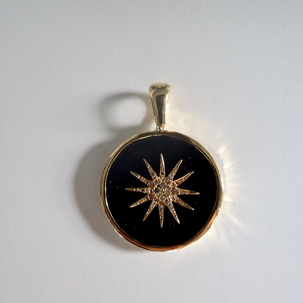 NELLIE BURST DISC NECKLACE