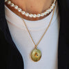 CARSON  MOTHER OF PEARL BEADED NECKLACE
