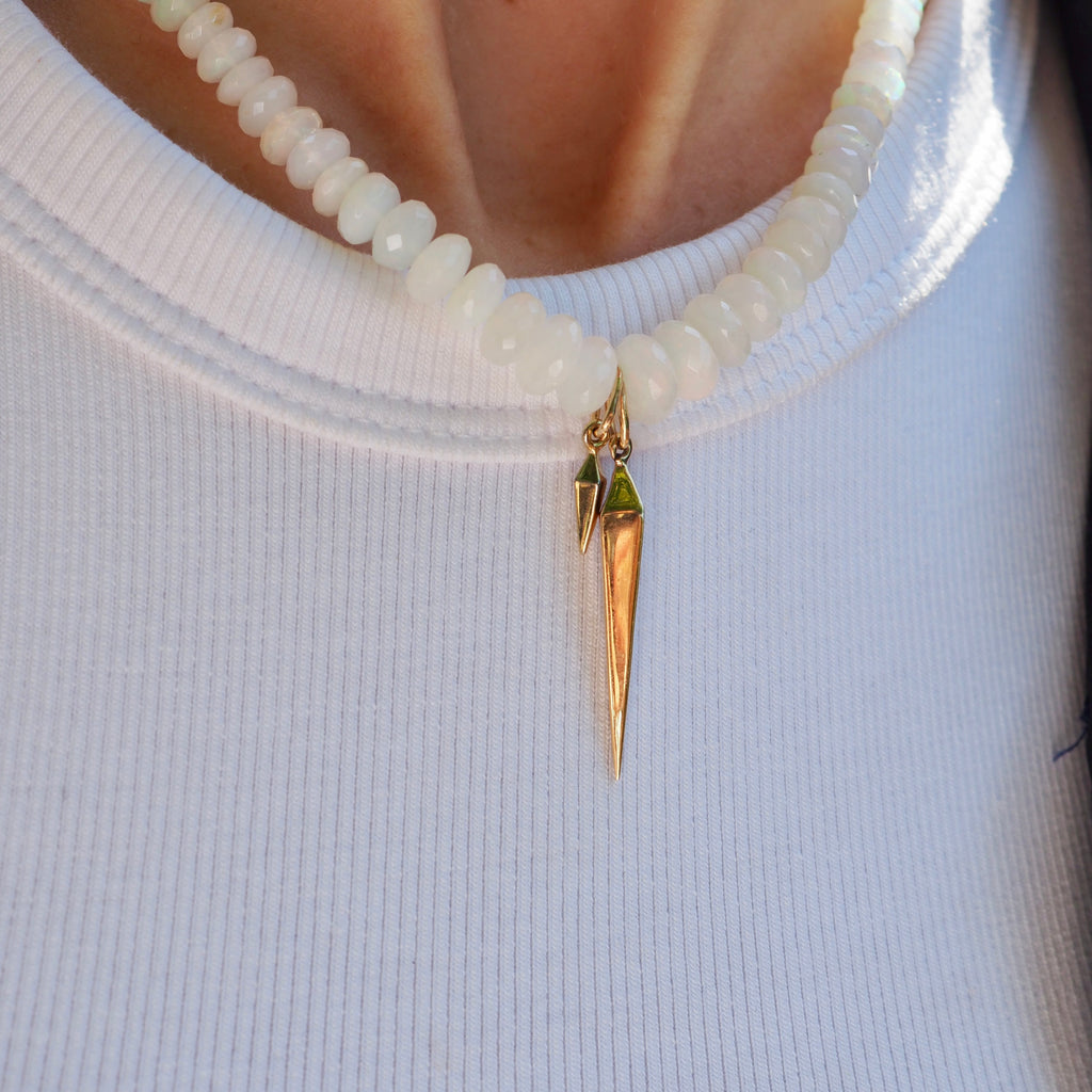 TWO FACED DOUBLE DAGGER NECKLACES