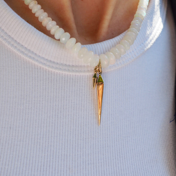TWO FACED DOUBLE DAGGER NECKLACES