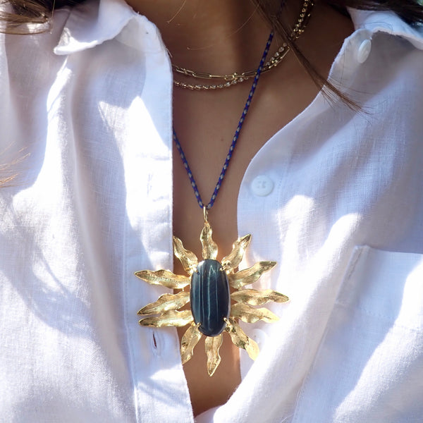 KADEN FLOWER STATEMENT NECKLACE
