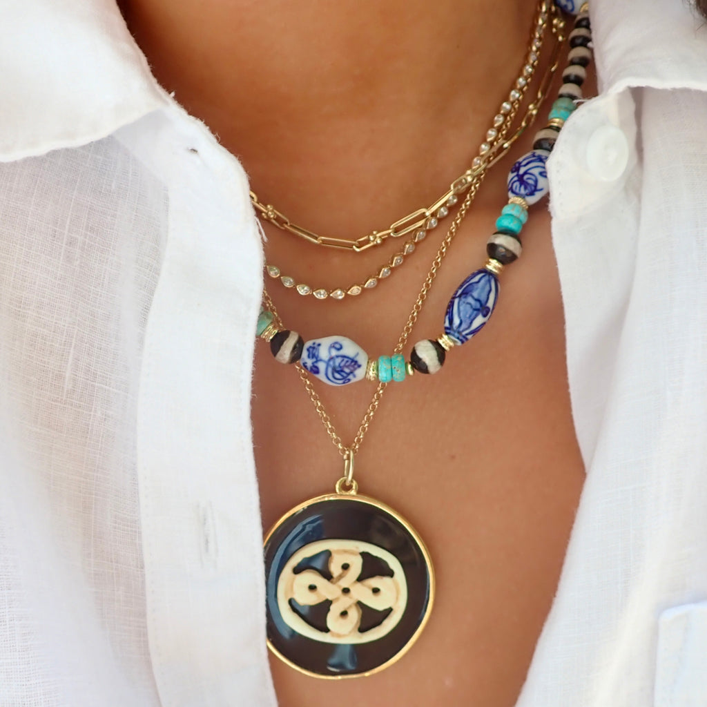 BREE COLORFUL BEADED NECKLACE