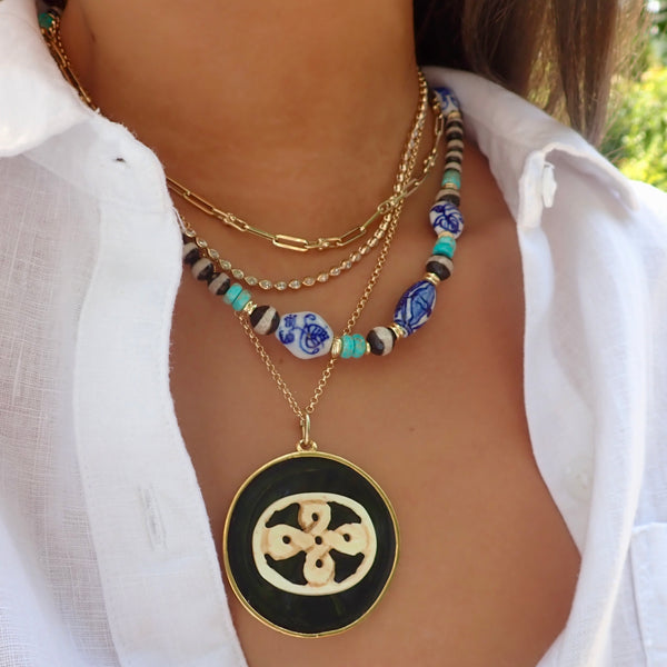 BREE COLORFUL BEADED NECKLACE