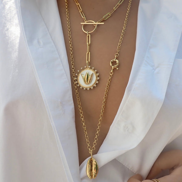 TARA COWRIE SHELL NECKLACE