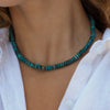 DIXIE TURQUIOSE BEADED NECKLACE