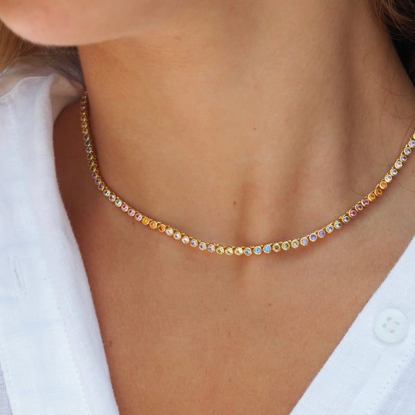 ADALYN DREAMWORKS TENNIS NECKLACE