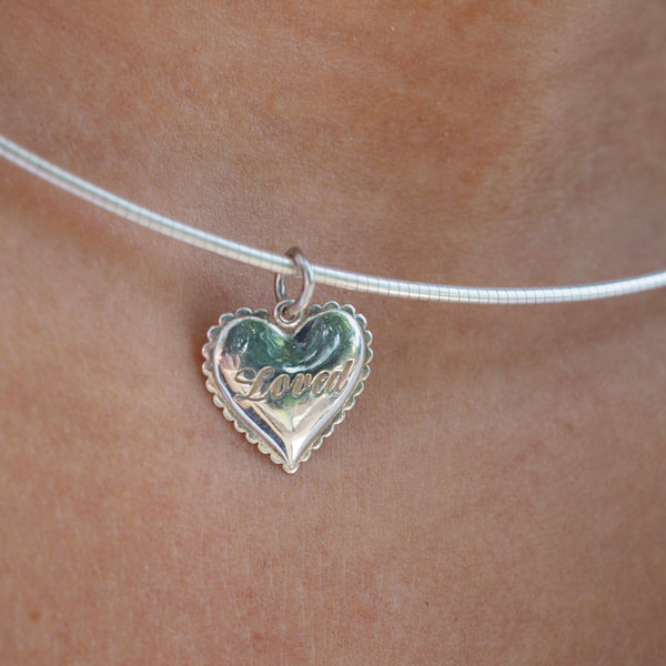 SUTTON SCALLOPED LOVED HEART