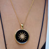 NELLIE BURST DISC NECKLACE