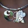 L CURSIVE INITIAL PENDANT NECKLACE