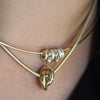 LILY SNAKE CHAIN NECKLACE