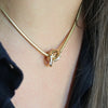 LILY SNAKE CHAIN NECKLACE