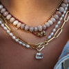 BROOKLYN NATURAL TOURMALINE EMERALD CUT PENDANT