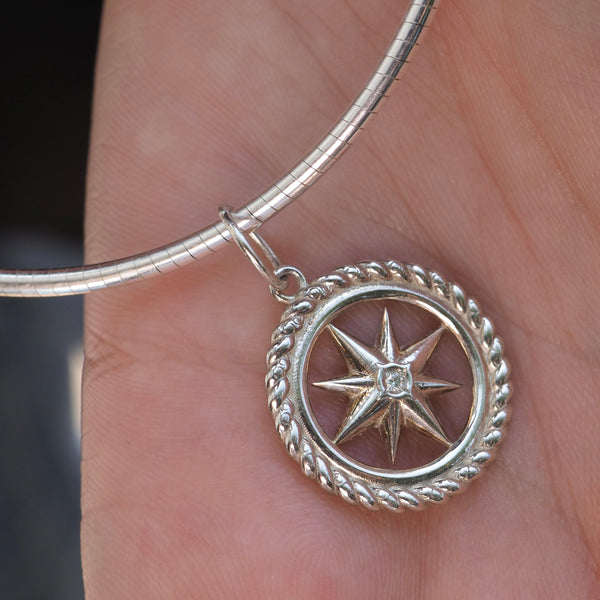 JACIE ROPED EDGE  SUNBURST PENDANT ONLY