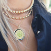 KAMI COIN ENAMEL DISC NECKLACE