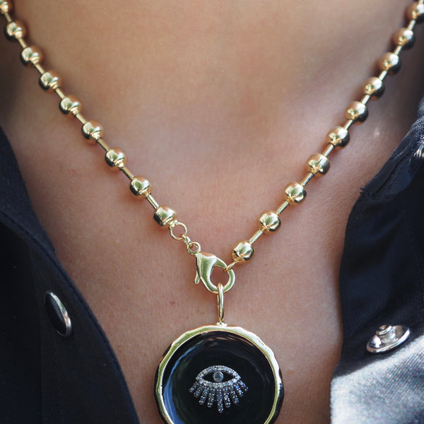 MEGAN BALL CHAIN NECKLACES