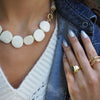EVA BONE BEADED NECKLACES
