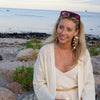 RUELLA GOLD DROP  EARRINGS