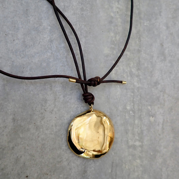 AJAX WC STATEMENT  DISC NECKLACE