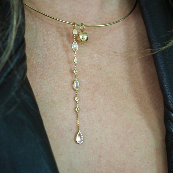 NICOLE  DROP PENDANT NECKLACE