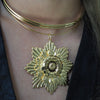 MYLES  FLORAL STATEMENT NECKLACE