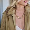 GRAYSON ROUND  LINK CHAIN NECKLACE