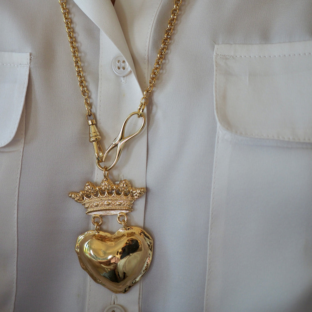QUEEN OF HEARTS - STATEMENT NECKLACE
