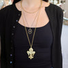 ALEC FLUER DI LIS STATEMENT NECKLACE