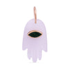 MAZEN MOTHER OF PEARL HAND HAMSA PENDANT NECKLACE