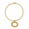 SALLY OVAL TWIST NECKLACE
